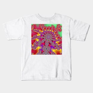 Psychedelic Fractal no 1 Kids T-Shirt